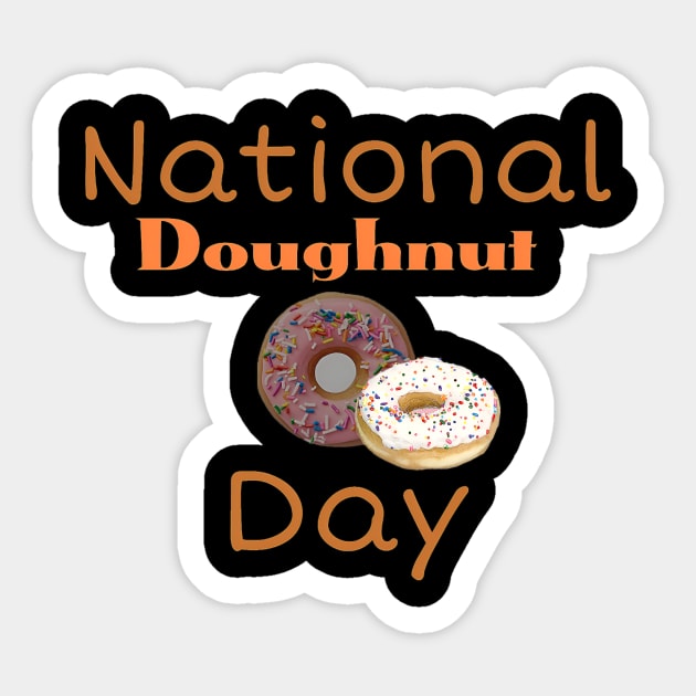 National doughnut day Sticker by ZIID ETERNITY
